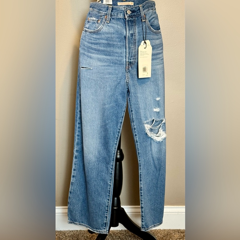 Levi, rib cage Strait ankle